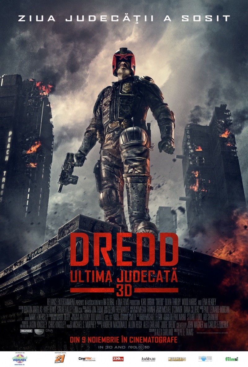 Смотреть онлайн Судья Дредд 3D / Dredd 3D (2012)